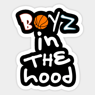 Boyz In The Hood Basketball Crew Sticker